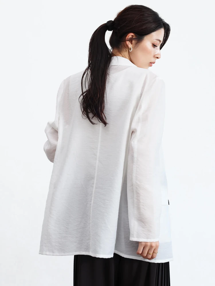 【新品未使用】ヤマダヤ　シアージャケット　fennel FENNELのノーカラージャケットの商品一覧｜ファッション通販の