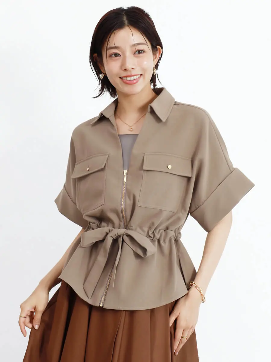 【FENNEL】美品　フェンネル　ヤマダヤ　ラインパールスリーブケープジャケット フェンネル FENNEL ラインパールスリーブケープジャケット