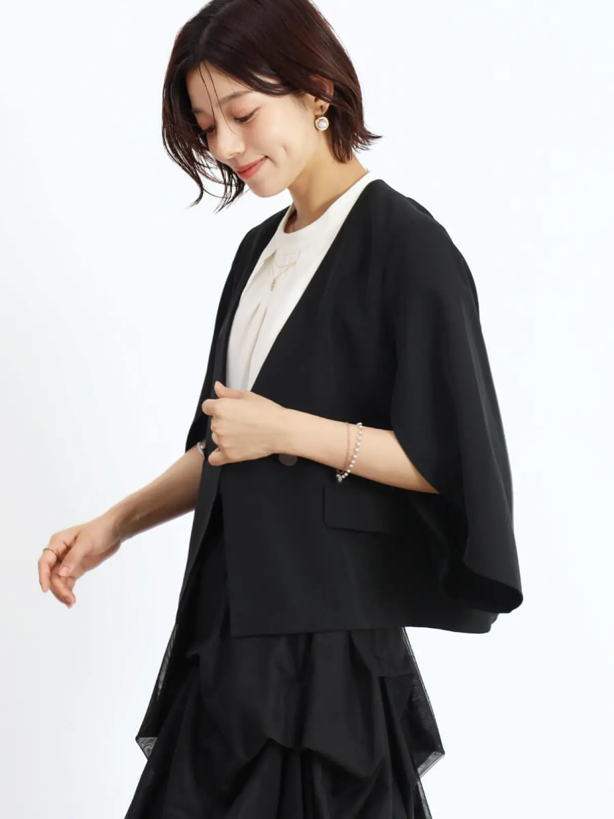 YORTのノーカラージャケットの商品一覧｜ファッション通販の