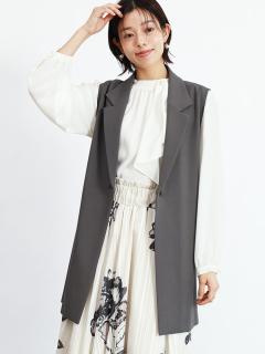 今期新品　ヤマダヤ　FENNEL スプリングコート　アウター　ボリューム袖 今期新品 ヤマダヤ FENNEL スプリングコート アウター