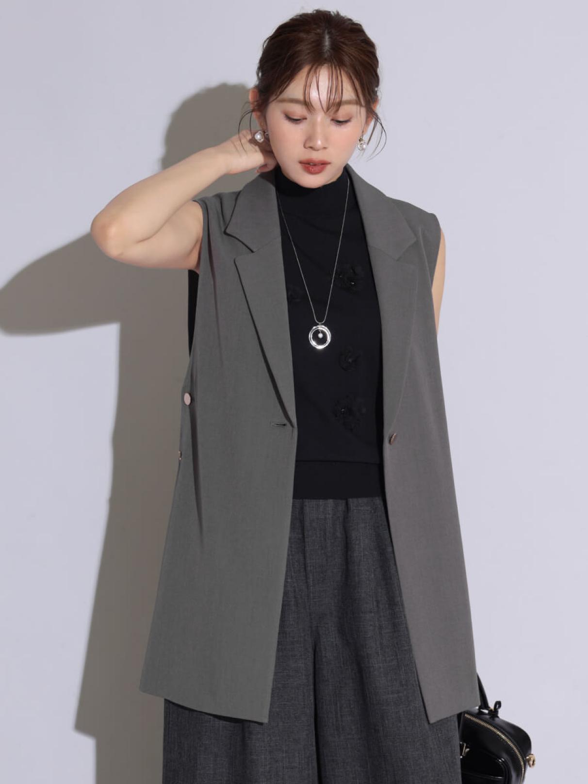 サイドボタンテーラーカラージレ - FENNEL - FENNEL｜YAMADAYA STORE