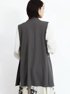 新品　今期　ヤマダヤ　fennel ドルマンスリーブコート　ジャケット CLOUD of BIRDS｜ウール混ドルマンスリーブジャケット cj-1155