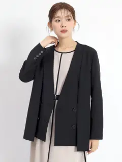 【新品タグ付き】FENNEL ノーカラーブレードジャケット FENNELのノーカラージャケットの商品一覧｜ファッション通販の
