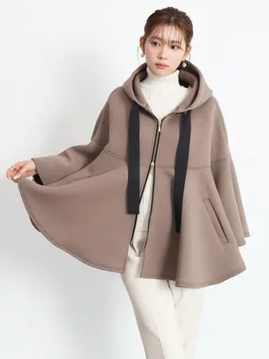 【新品】AVIE アウター ケープ　ヤマダヤ FENNELのポンチョ/ケープの商品一覧｜ファッション通販のYAMADAYA STORE