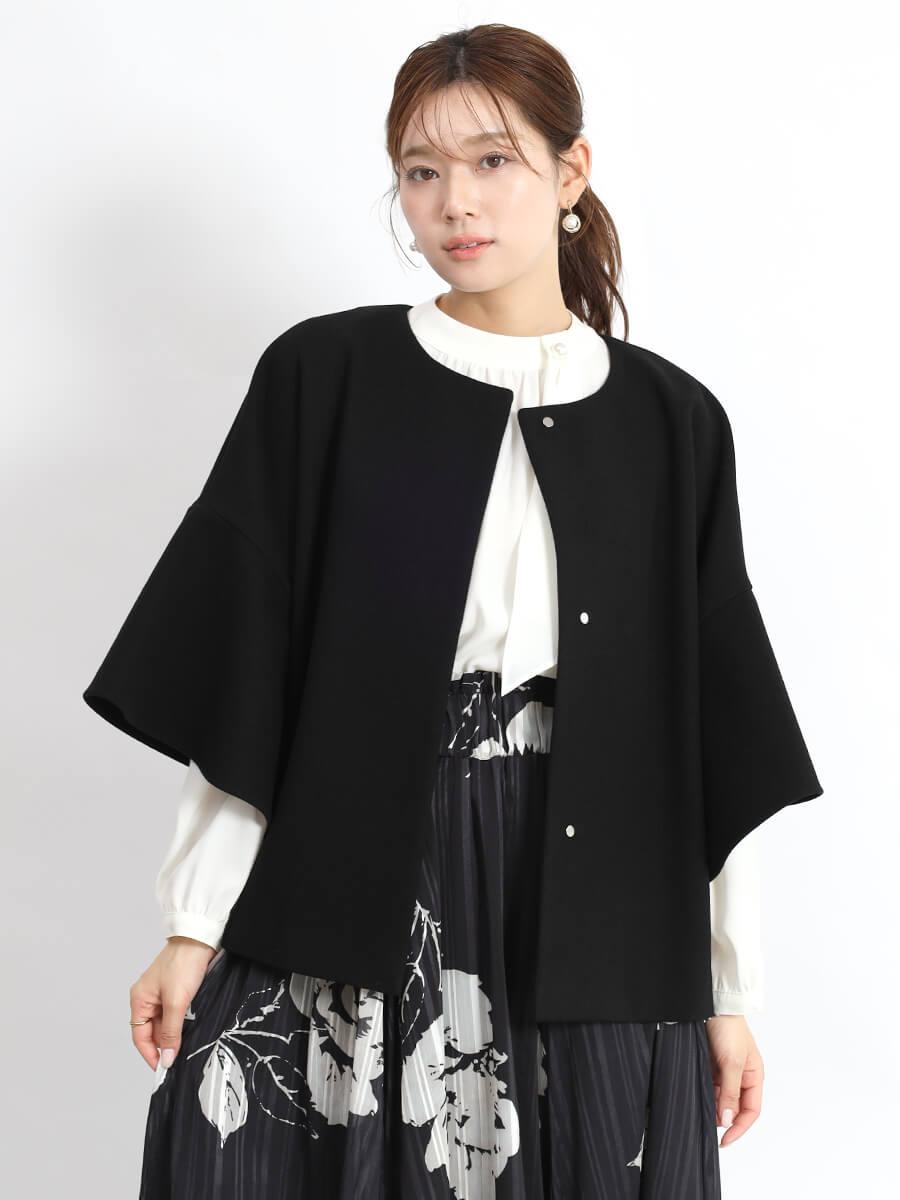 スコットクラブ、ヤマダヤ、FENNEL ファー付きポンチョ・ケープコート スコットクラブ、ヤマダヤ、FENNEL ファー付きポンチョ・ケープ