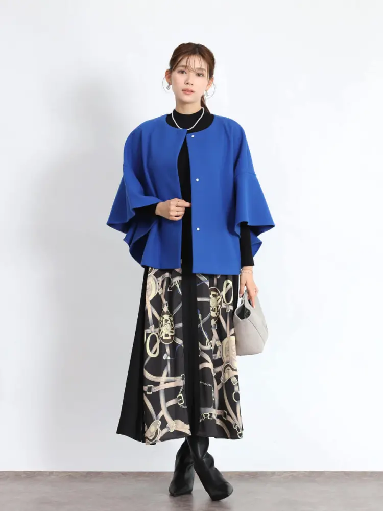 ラッフルスリーブウールライクアウター - FENNEL - FENNEL｜YAMADAYA STORE