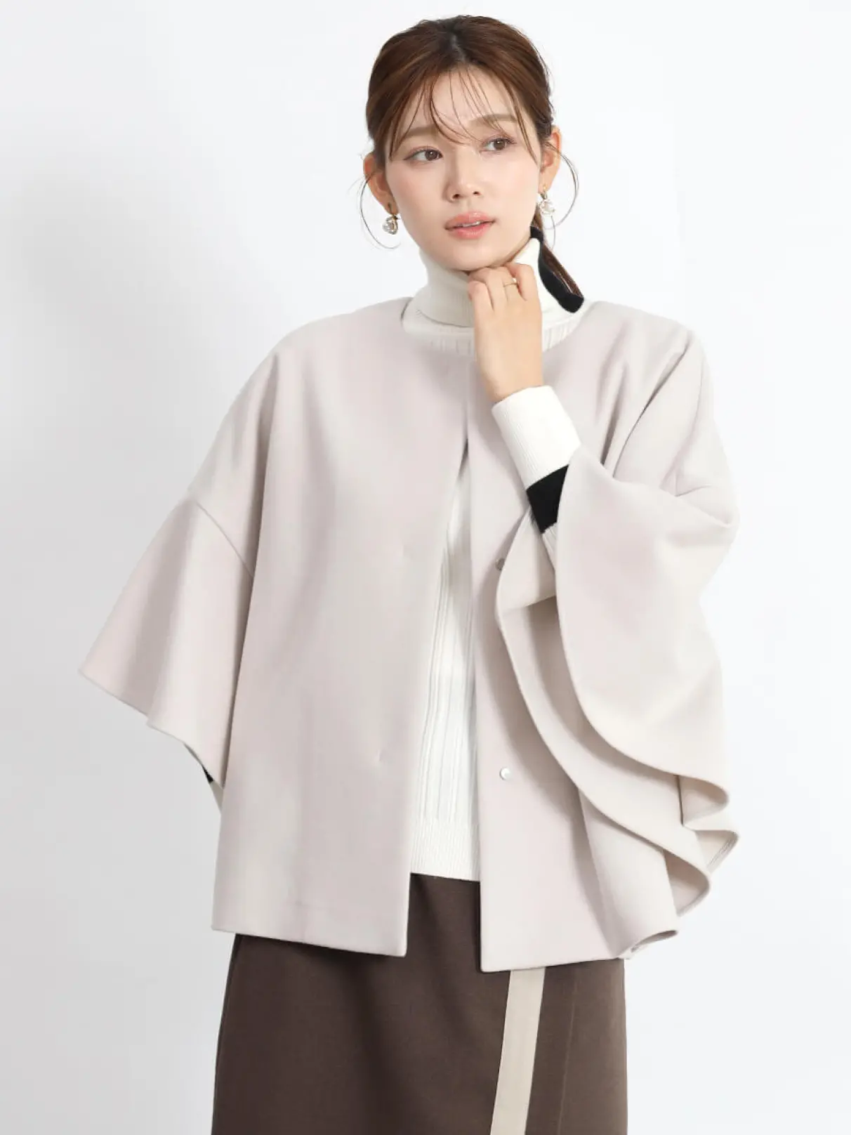 新品　FENNEL ミドルボアコート　定価¥3万2000円　スコットクラブ 新品 FENNEL ミドルボアコート 定価¥3万2000円 スコットクラブ