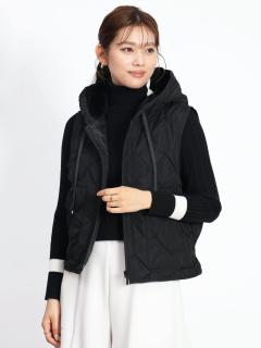 ☆新品、タグ付き☆ FENNEL ドットキルティングジップベスト ヤマダヤ ☆新品、タグ付き☆ FENNEL ドットキルティングジップベスト