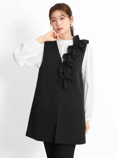 FENNELフリルジレ　パンツ　セットアップ 0-1_m.webp