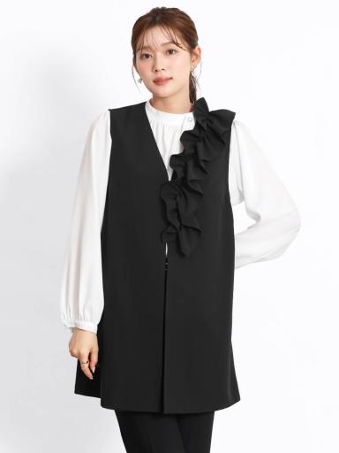 アシメラッフルフリルジレ - FENNEL - FENNEL｜YAMADAYA STORE