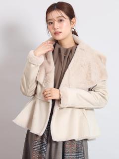 ベージュ　166cm