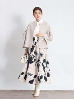 リボンアームノーカラージャケット - FENNEL - FENNEL｜YAMADAYA STORE