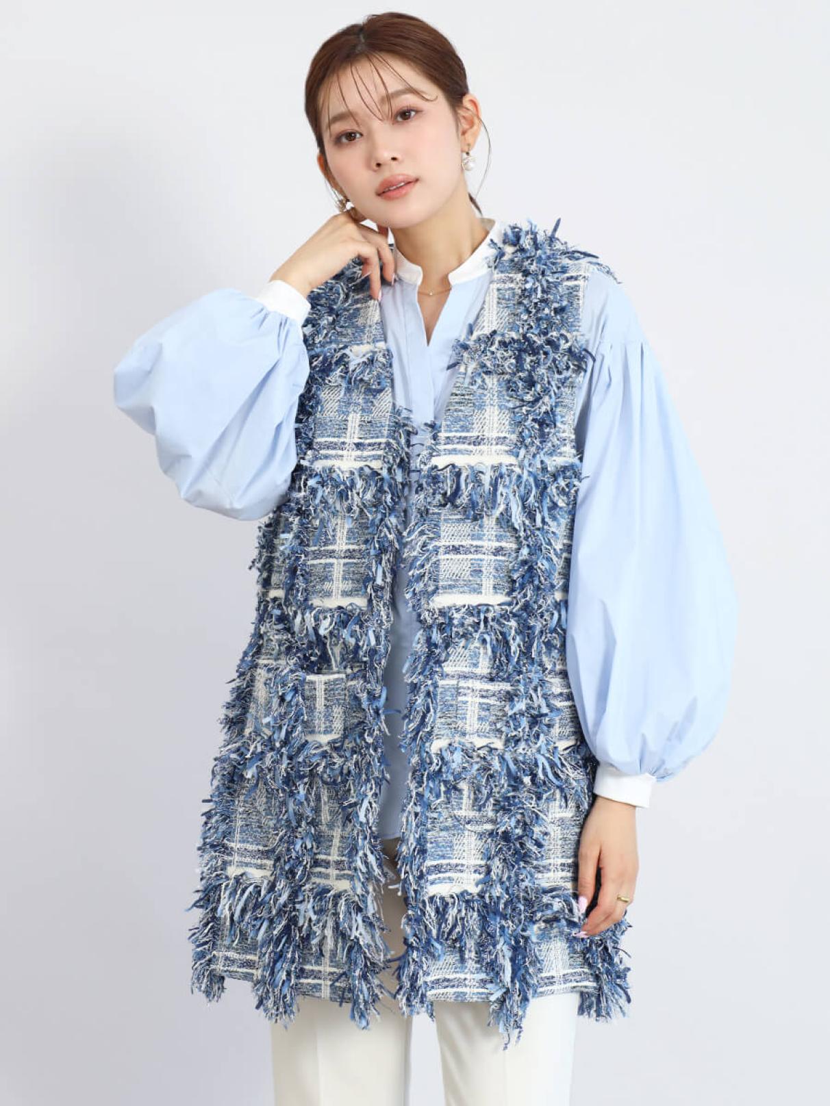 マルチヤーンツイードジレ - FENNEL - FENNEL｜YAMADAYA STORE
