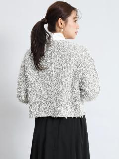 リボンツイードノーカラージャケット - FENNEL - FENNEL｜YAMADAYA STORE