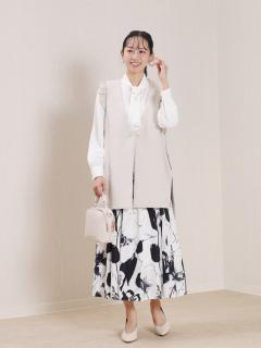 ヤマダヤ fennel ボアジレ ノーカラー3WAYフリルジレ - FENNEL - FENNEL｜YAMADAYA STORE