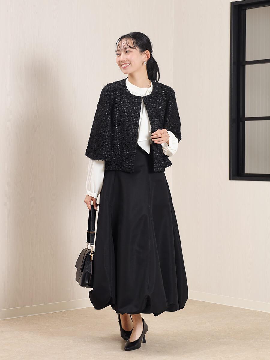 ★最終お値下げ★ヤマダヤ　FENNEL ツイードジャケット 未使用FENNEL フェンネル ノーカラー ツイードジャケット ヤマダヤ