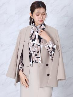 ダブルフロント2wayノーカラージャケット - FENNEL - FENNEL｜YAMADAYA