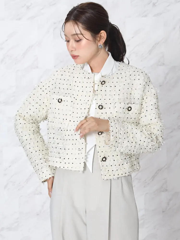 FENNELのノーカラージャケットの商品一覧｜ファッション通販のYAMADAYA