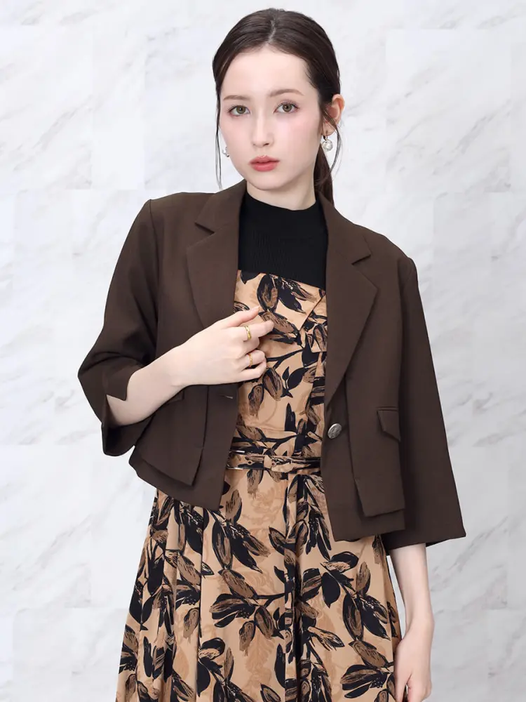 スコットクラブ　FENNEL アンティークボタンショートジャケット テーラーカラーショートジャケット - FENNEL - FENNEL｜YAMADAYA STORE