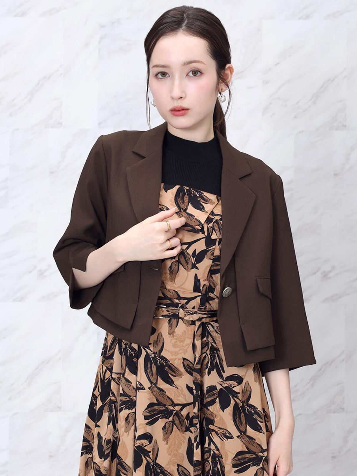 テーラーカラーショートジャケット - FENNEL - FENNEL｜YAMADAYA STORE