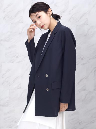 新品＊FENNEL フェンネルギャザースリーブテーラーカラージャケット ヤマダヤ 新品＊FENNEL フェンネルギャザースリーブテーラーカラージャケット