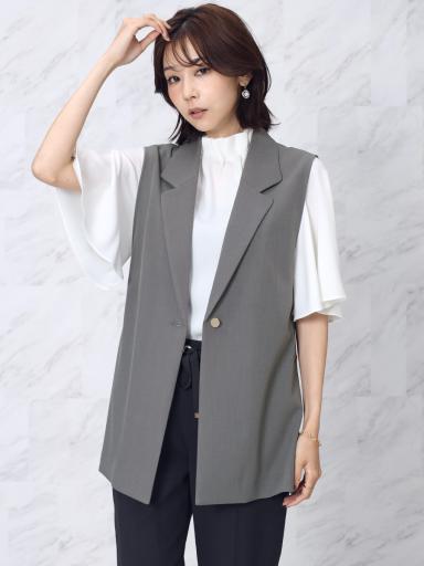新品タグ付き】スコットクラブ FENNEL ノーカラージャケット ヤマダヤ
