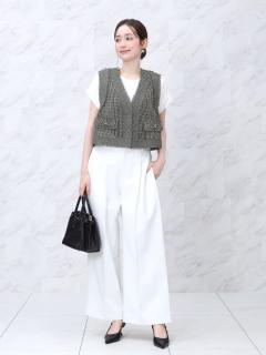 FENNEL バイカラー ベスト ジレ FENNELのベスト/ジレの商品一覧｜ファッション通販のYAMADAYA STORE