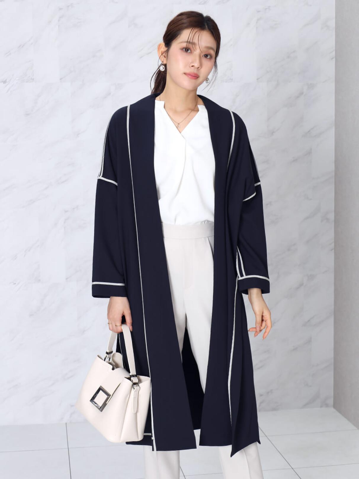 パイピングデザインリバーシブルコート - FENNEL - FENNEL｜YAMADAYA STORE