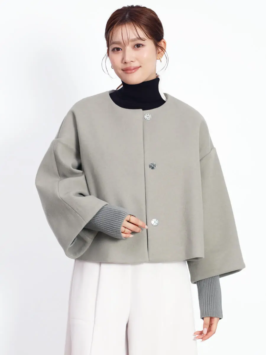 未使用　fennel 定価2万6000円　ジャケット　ヤマダヤ　アイボリー FENNELのジャケット/アウターの商品一覧｜ファッション通販の