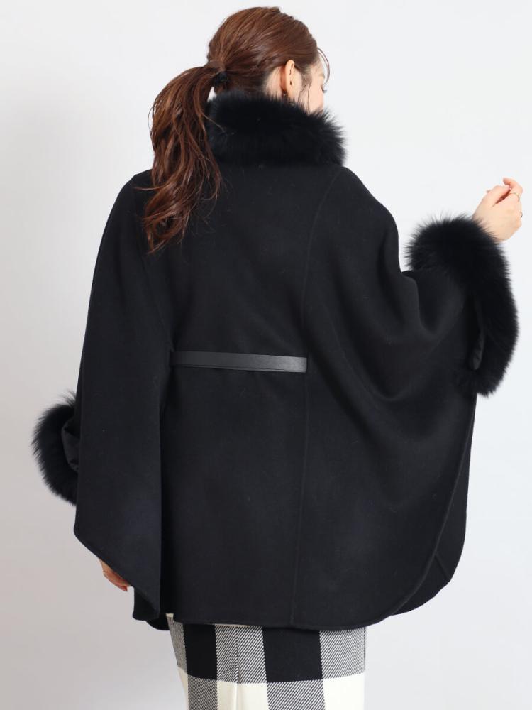 ベルテッドファーポンチョ - FENNEL - FENNEL｜YAMADAYA STORE