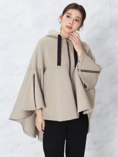 ダンボールニットフレアポンチョアウター - FENNEL - FENNEL｜YAMADAYA