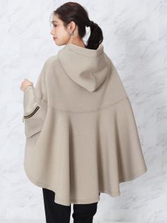 FENNEL フレアスリーブアウター　ヤマダヤ　ポンチョ　ケープ　コート ダンボールニットフレアポンチョアウター - FENNEL - FENNEL｜YAMADAYA