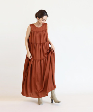 FENNELxシャツワンピース