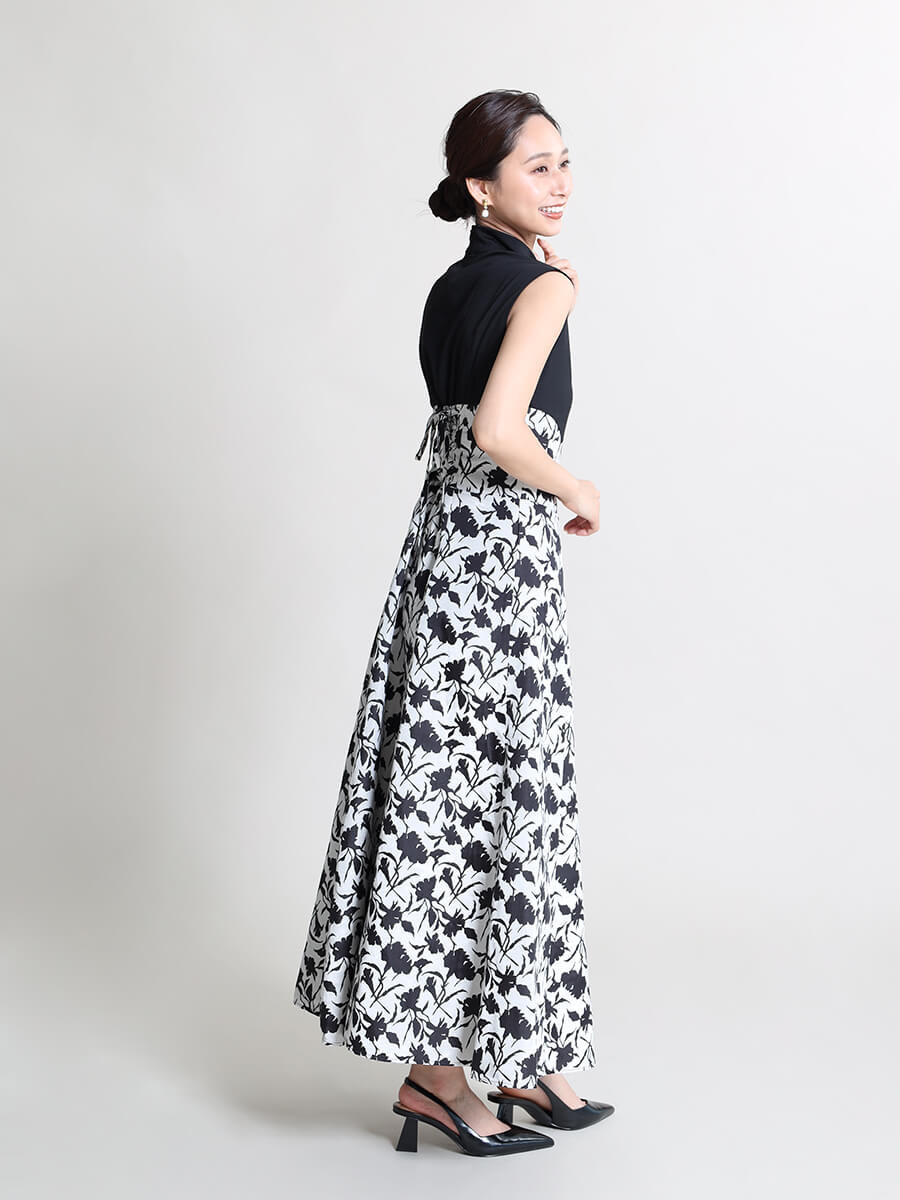 フラワーコルセットワンピース YAMADAYA STORE フラワーコルセットワンピース YAMADAYA STORE