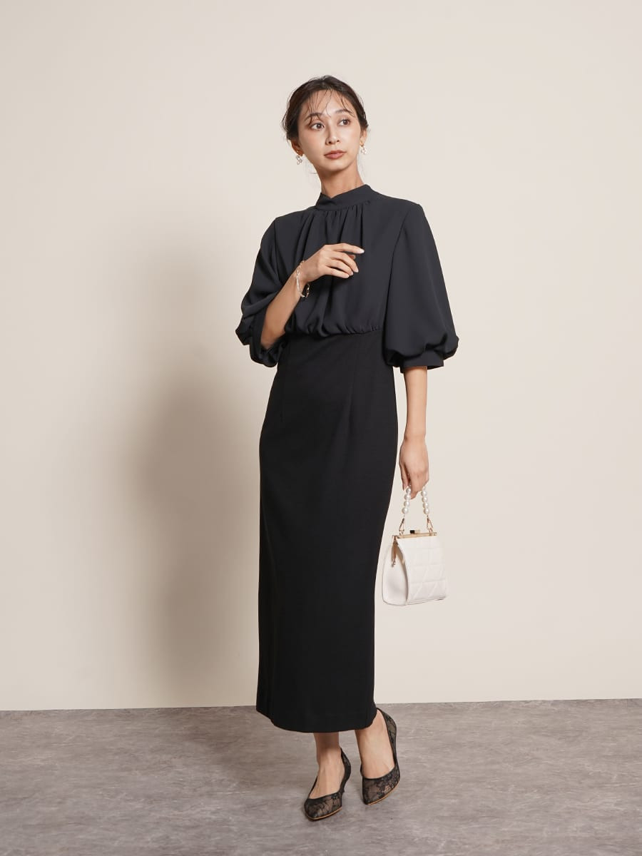 FENNEL バックリボンバイカラーワンピース FENNEL バックリボンバイカラーワンピース : マルイ(丸井)Yahoo