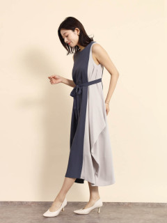 【新品タグ付】23区 アシンメトリー ワンピース LL アシンメトリーバイカラーワンピース - FENNEL - FENNEL｜YAMADAYA STORE