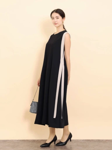 バイカラーAラインワンピース - FENNEL - FENNEL｜YAMADAYA STORE