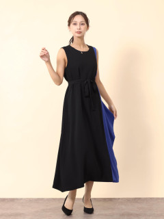 アシンメトリーバイカラーワンピース - FENNEL - FENNEL｜YAMADAYA STORE