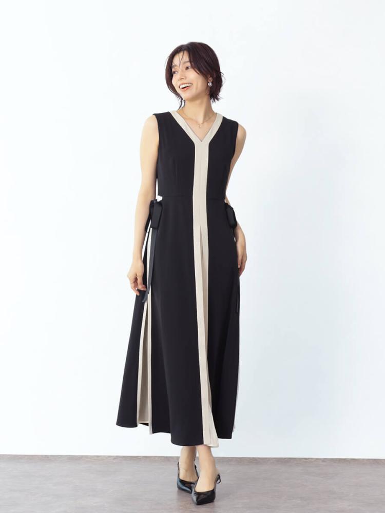 FENNEL ワンピース リボン ヤマダヤ ヤマダヤ FENNEL リボン付き