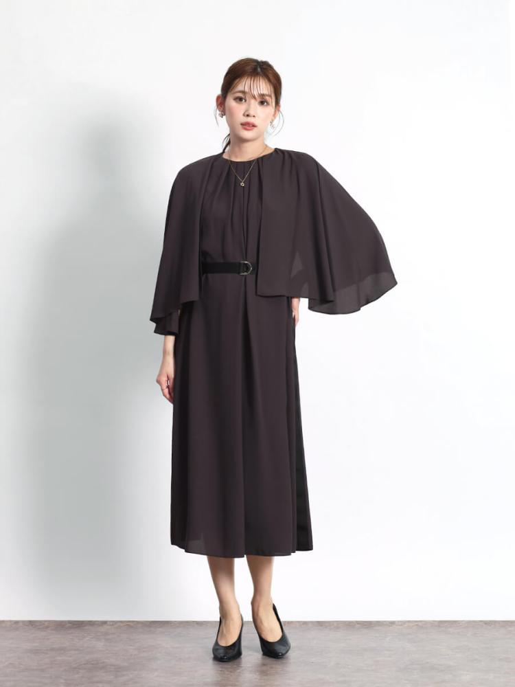 サイドテープケープワンピース - FENNEL - FENNEL｜YAMADAYA STORE