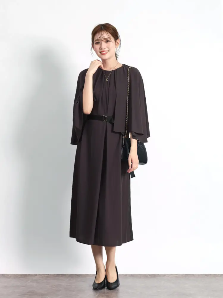 【新品】ヤマダヤ　FENNEL フェンネル　サイドテープケープワンピース 1-1_l.webp