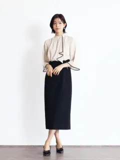 ヤマダヤ ⭐FENNEL⭐フェンネル ジャガードチュニックジレ ベスト ブラック FENNELの商品一覧｜ファッション通販のYAMADAYA STORE