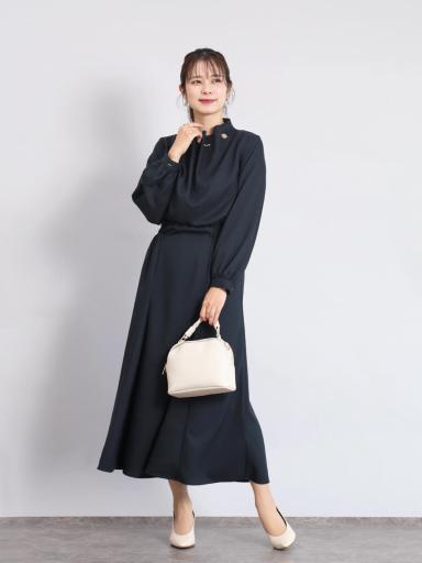 マンテルネックギャザーワンピース - FENNEL - FENNEL｜YAMADAYA STORE