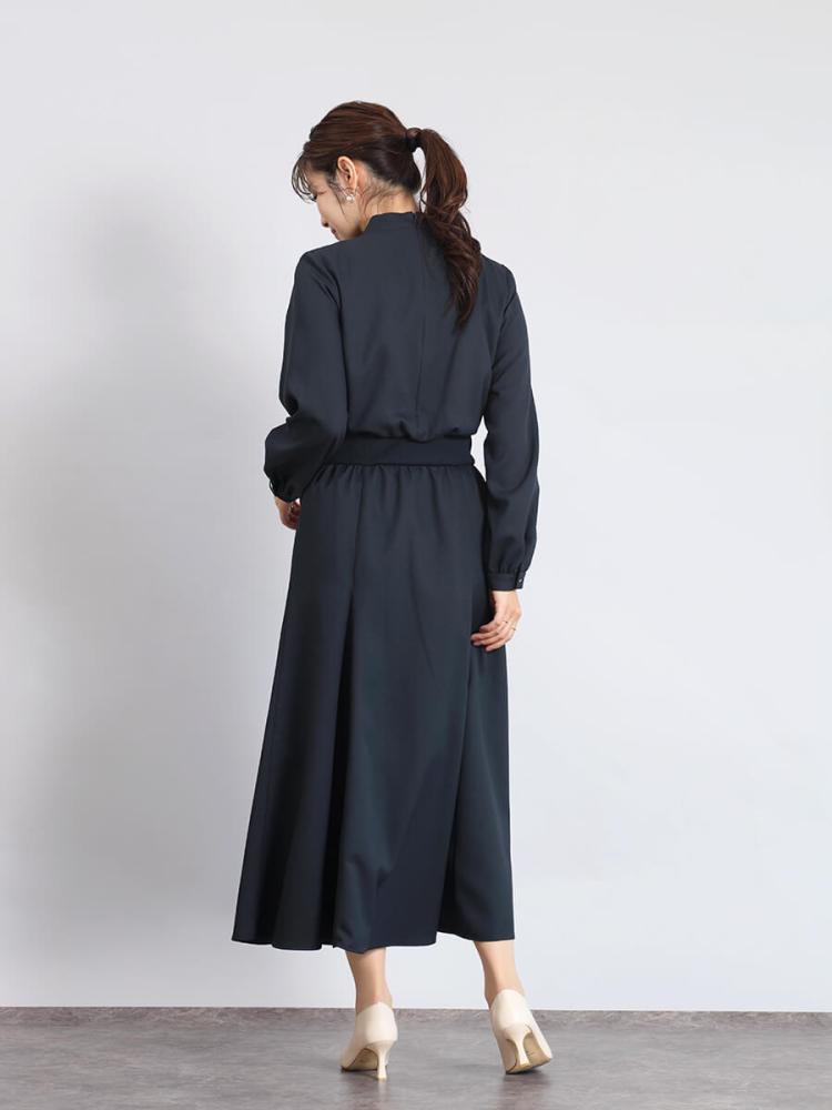 マンテルネックギャザーワンピース - FENNEL - FENNEL｜YAMADAYA STORE