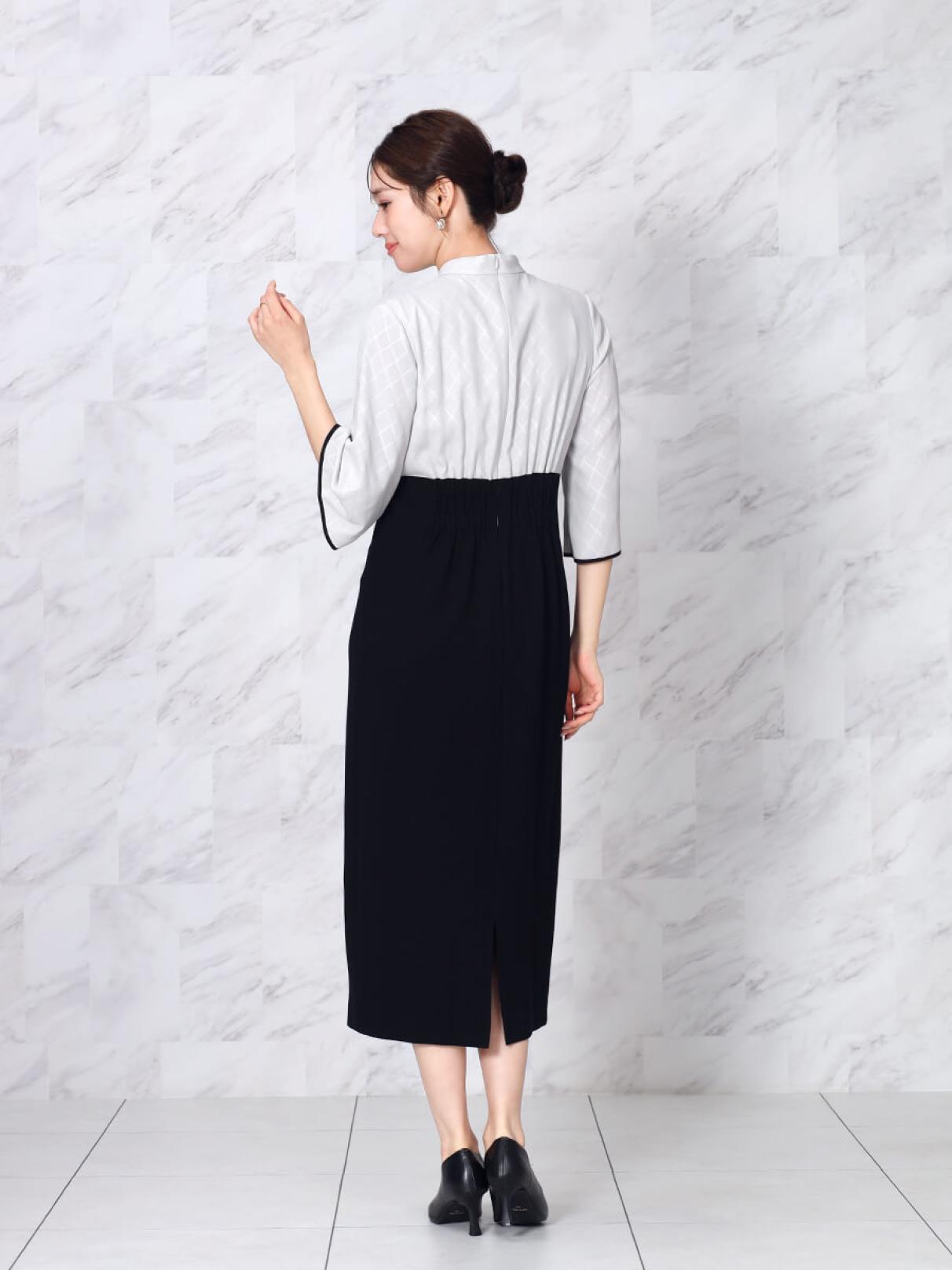 スカーフタイブラウスコンビワンピース - FENNEL - FENNEL｜YAMADAYA STORE