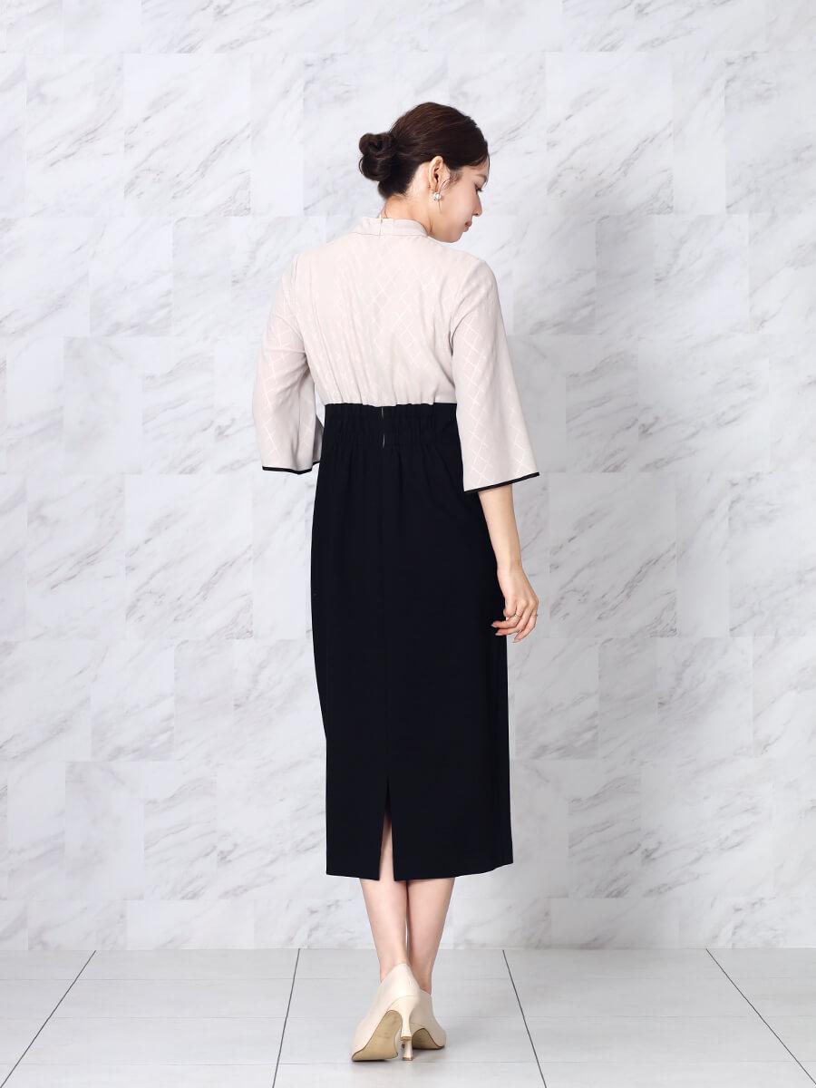 スカーフタイブラウスコンビワンピース - FENNEL - FENNEL｜YAMADAYA STORE