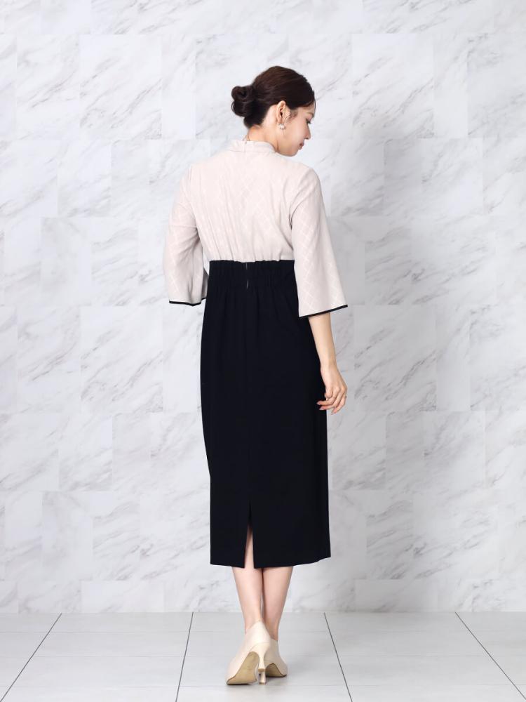 スカーフタイブラウスコンビワンピース - FENNEL - FENNEL｜YAMADAYA STORE