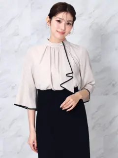 【今期新品未使用】ヤマダヤ　スカーフタイブラウスコンビワンピース　FENNEL スカーフタイブラウスコンビワンピース - FENNEL - FENNEL｜YAMADAYA STORE