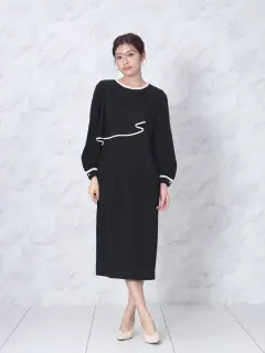 アシンメトリードレープラインワンピース - FENNEL - FENNEL｜YAMADAYA