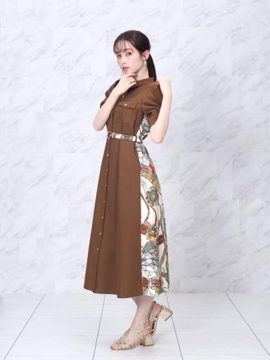 マリンプリントシャツワンピース - FENNEL - FENNEL｜YAMADAYA STORE